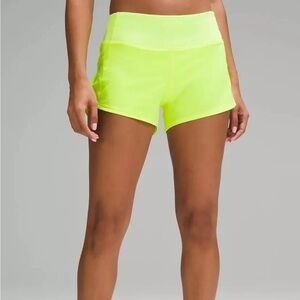 Lululemon speed up 4 inch shorts